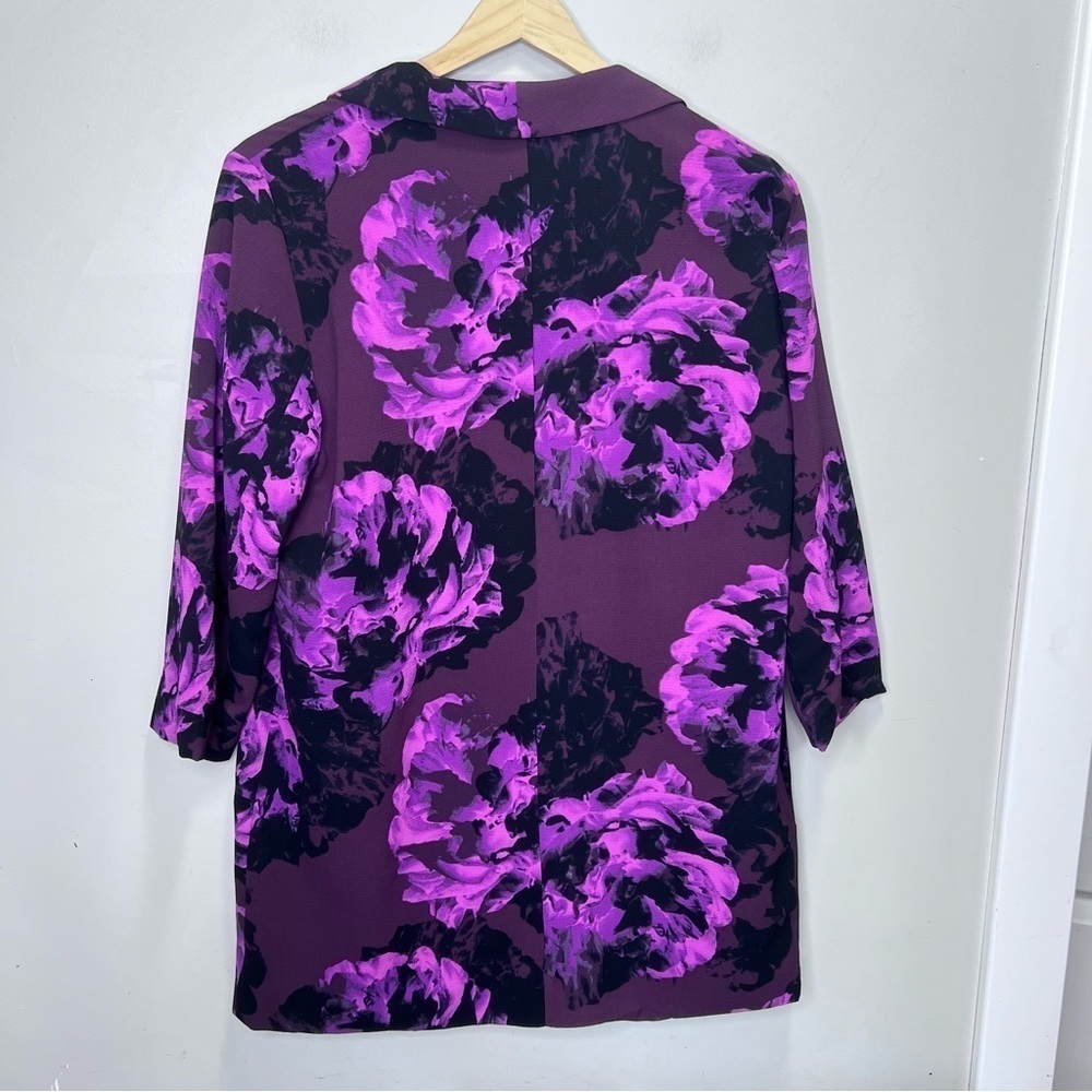 Kaffe Lightweight Floral Blazer Size 36 - Picture 5 of 13